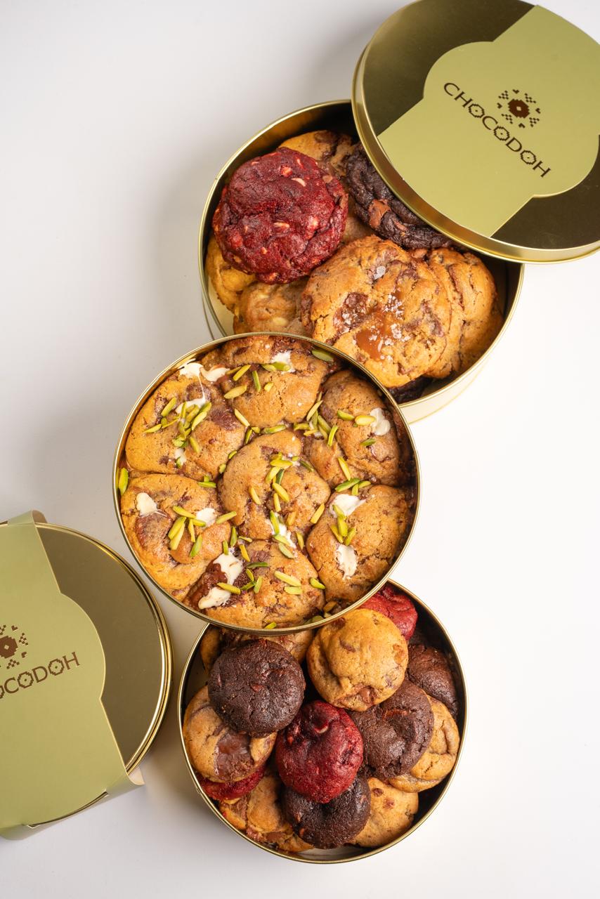 Chocodoh cookie tins